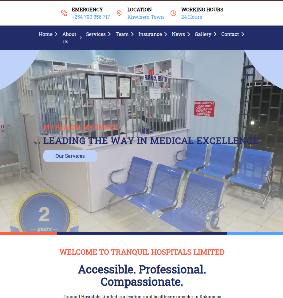 Tranquil Hospitals Ltd